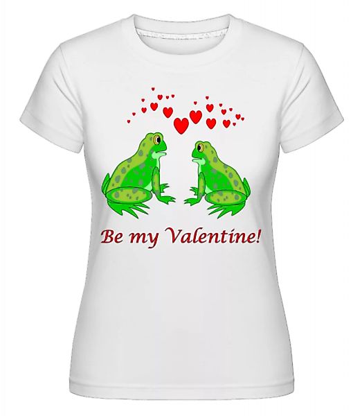 Frogs Be My Valentine · Shirtinator Frauen T-Shirt günstig online kaufen