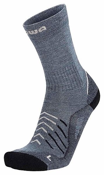 Lowa Wandersocken Crew Renegade (Merinowolle/Polyamid) smokeblau - 1 Paar günstig online kaufen