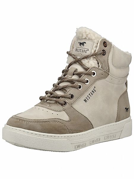 Mustang Shoes Schnürstiefelette "Mustang Shoes Stiefelette Lederimitat" günstig online kaufen