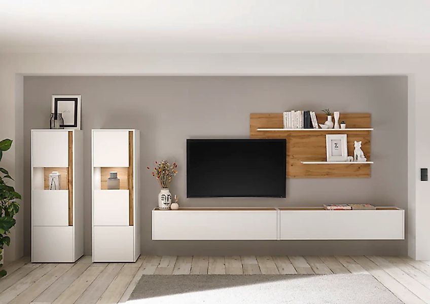 INOSIGN Wohnwand »City/Giron, moderne Anbauwand, Komplettset in vielen Farb günstig online kaufen