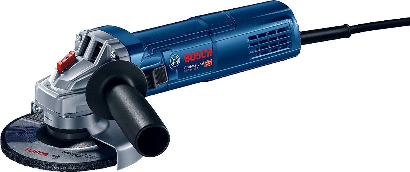 BOSCH Winkelschleifer GWS 9-125 S Winkelschleifer 125 mm 900 Watt im Ka günstig online kaufen