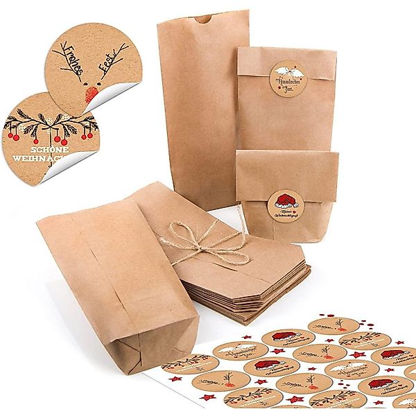 Logbuch-Verlag Dekofigur Kleine braune Papiertüten 10,7 günstig online kaufen