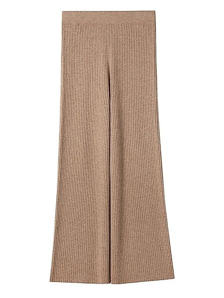 GOBI Cashmere Strickhose Naturfarbe Lässige Kaschmirhose günstig online kaufen