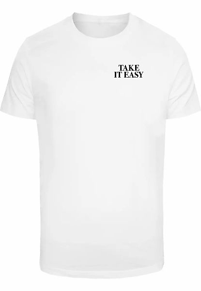 MisterTee T-Shirt "MisterTee Take It Easy Palm Paradise Tee" 1 Stk. tlg. günstig online kaufen