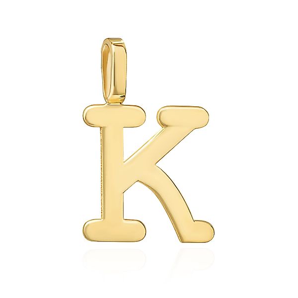 NKlaus Kettenanhänger Kettenanhänger Buchstabe K 333 günstig online kaufen