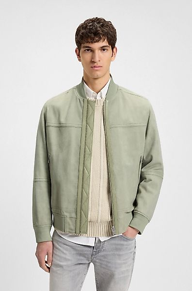 BOSS ORANGE Lederjacke "Johice", aus weichem Ziegennappaleder günstig online kaufen