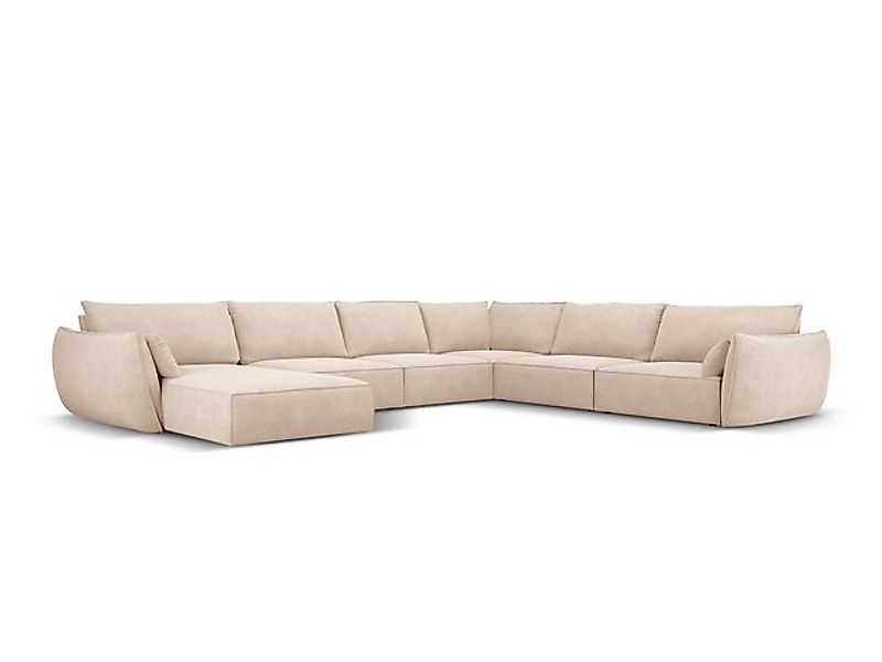 Micadoni Ecksofa Kaelle, Panorama 8-Sitzer günstig online kaufen