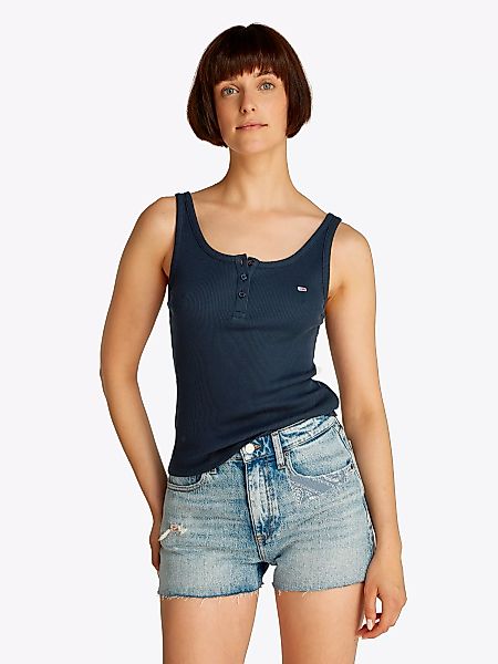 Tommy Jeans Tanktop "TJW SLIM BUTTON TANK", mit Knopf günstig online kaufen