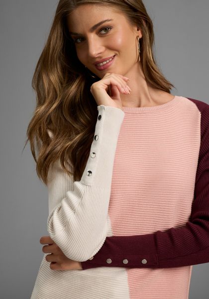 Laura Scott Fledermauspullover Übergangspullover mit breiten günstig online kaufen