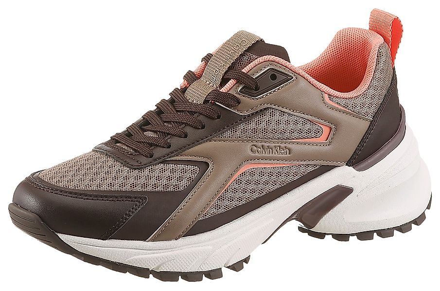 Calvin Klein Plateausneaker "HIKE RUN CKSTRIPE MESH" Schnürschuh, Halbschuh günstig online kaufen
