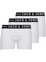 Jack & Jones 3-er Set Trunks Grau, Schwarz & Weiss günstig online kaufen