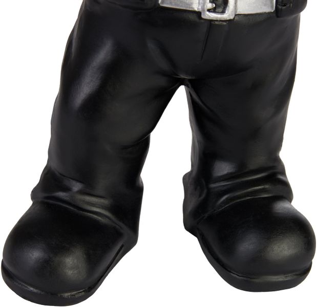 BRUBAKER Gartenzwerg Biker Zwerg Schwarz - günstig online kaufen