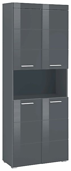 welltime Hochschrank "Avena", Badschrank 4-türig mit o. Fach und 4 Einlegeb günstig online kaufen