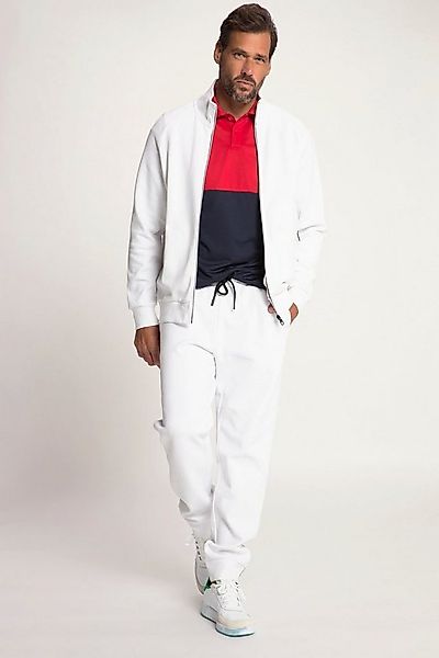 JP1880 Fleecejacke Sweatjacke Tennis Stehkragen Zipper Raglan-Langarm günstig online kaufen