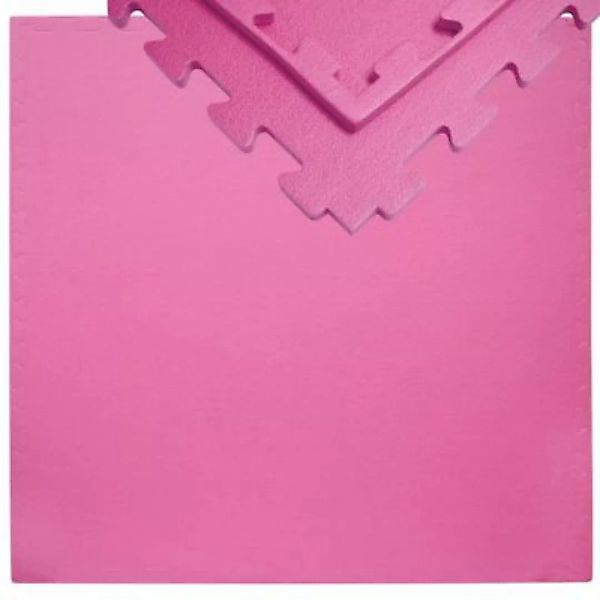 eyepower Trainingsmatte Puzzlematte Sportmatte 90x90x1,2 cm Pink pink günstig online kaufen