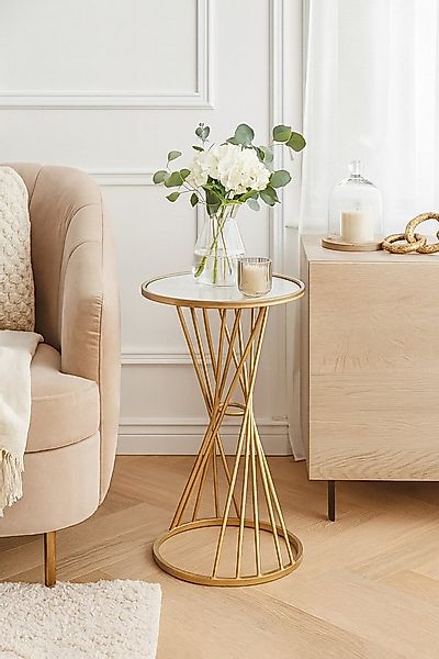 moebel-direkt-online Beistelltisch Sami, Tischplatte aus Spiegelglas günstig online kaufen