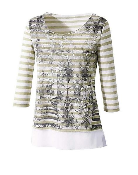 heine Print-Shirt WITT WEIDEN Damen Streifenshirt, beige-ecru günstig online kaufen