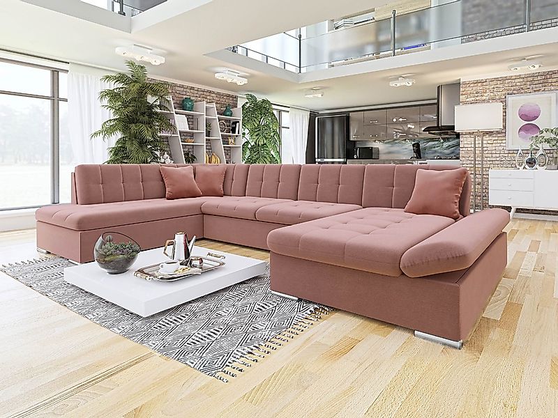 MIRJAN24 Wohnlandschaft Bergen Premium, mit Schlaffunktion günstig online kaufen