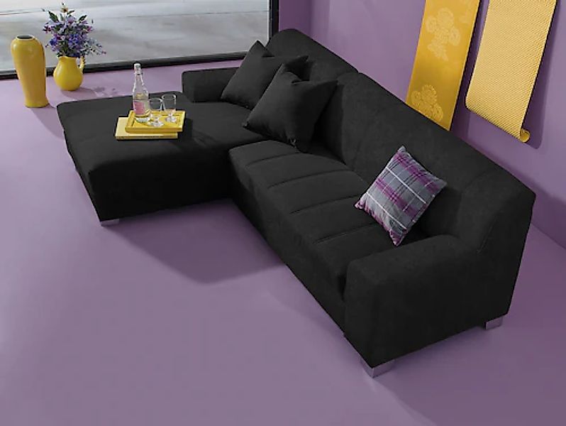 INOSIGN Ecksofa »Anzio, elegant und gemütlich, Breite 239cm, L-Form«, wahlw günstig online kaufen