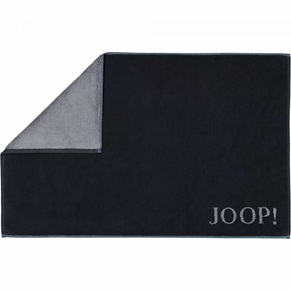 JOOP! Classic - Doubleface Badematte 1600 - 50x80 cm - Farbe: Schwarz/Anthr günstig online kaufen