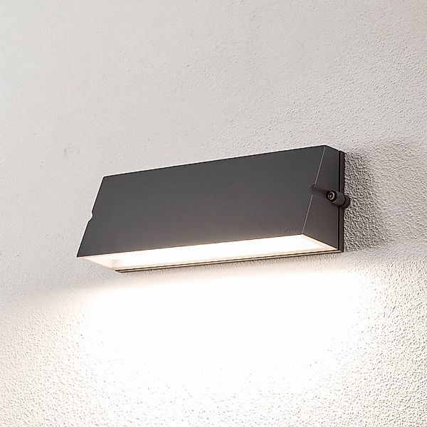 BEGA LED-Außenwandlampe 24374 grafit, Metall, CCT DALI CCT günstig online kaufen