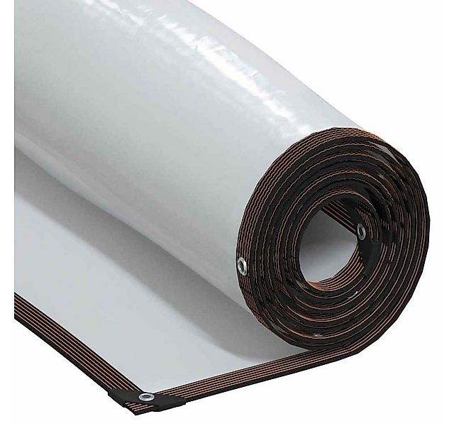 vidaXL Schutzplane Transparente Plane mit Ösen 4x4 m Polyethylen (1-St) günstig online kaufen