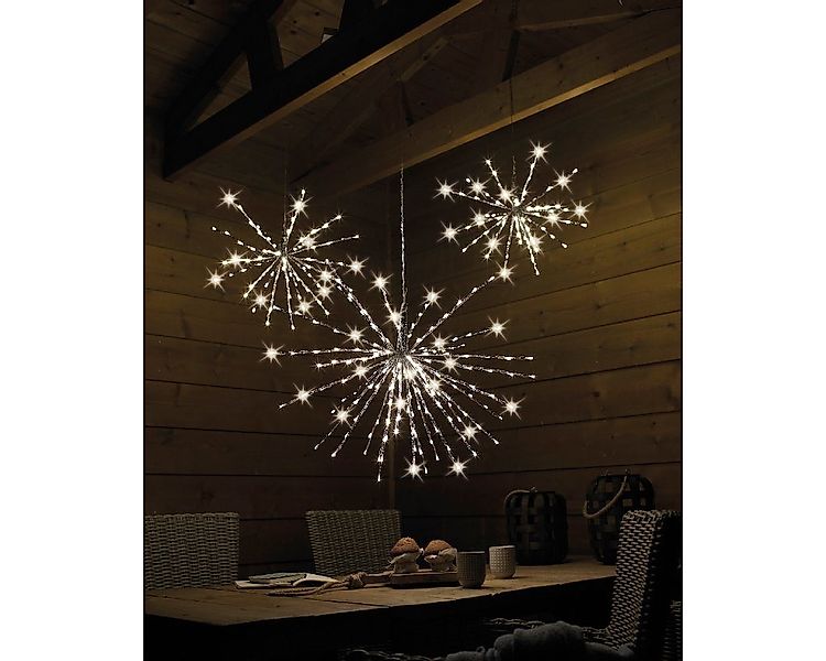 Kaemingk LED Stern LED Leuchtstern Polarstern Blinkfunktion outdoor, LED fe günstig online kaufen