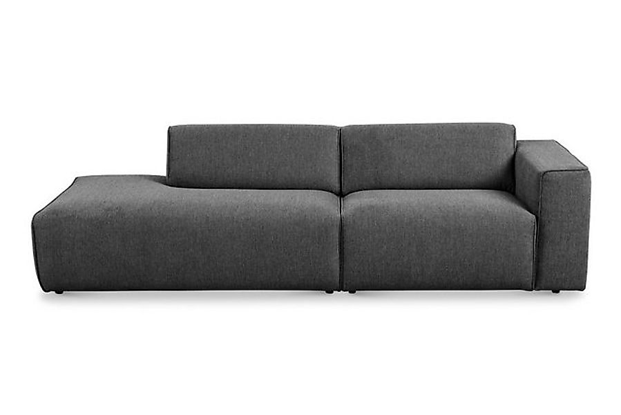 andas 2-Sitzer Noord, mit Kedernaht, Breite 227 cm, Cord, Struktur, Webstof günstig online kaufen