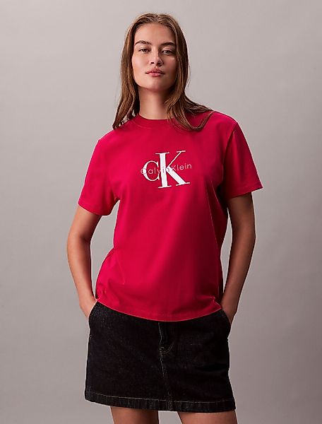 Calvin Klein Jeans T-Shirt "HERO SS CLASSIC MONOLOGO CNECK T" Rundhalsaussc günstig online kaufen