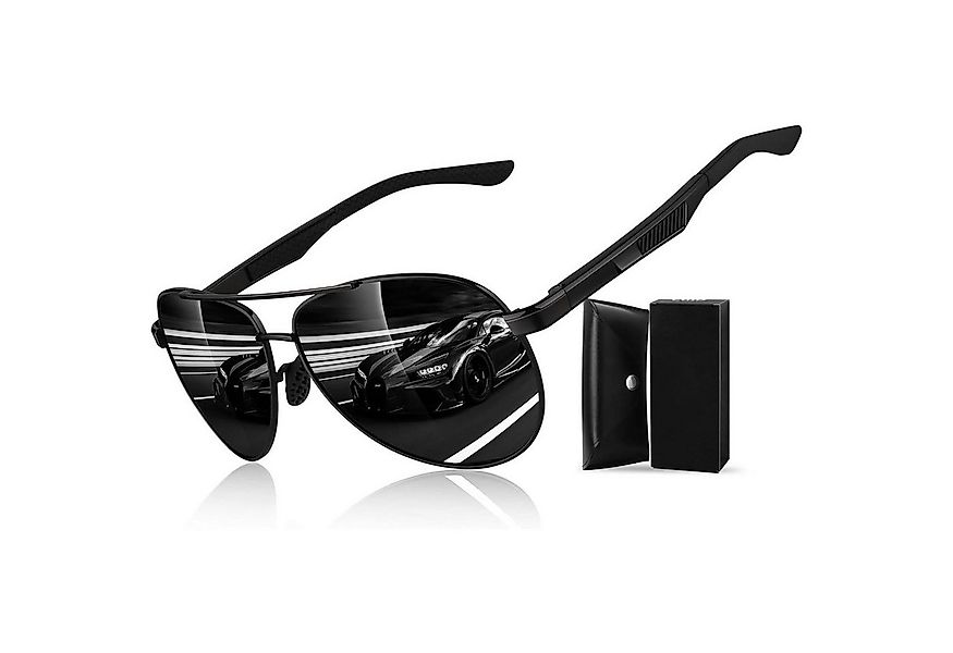 LuxusKollektion Pilotenbrille Pilotenbrille Herren Polarisiert Al-Mg Metall günstig online kaufen