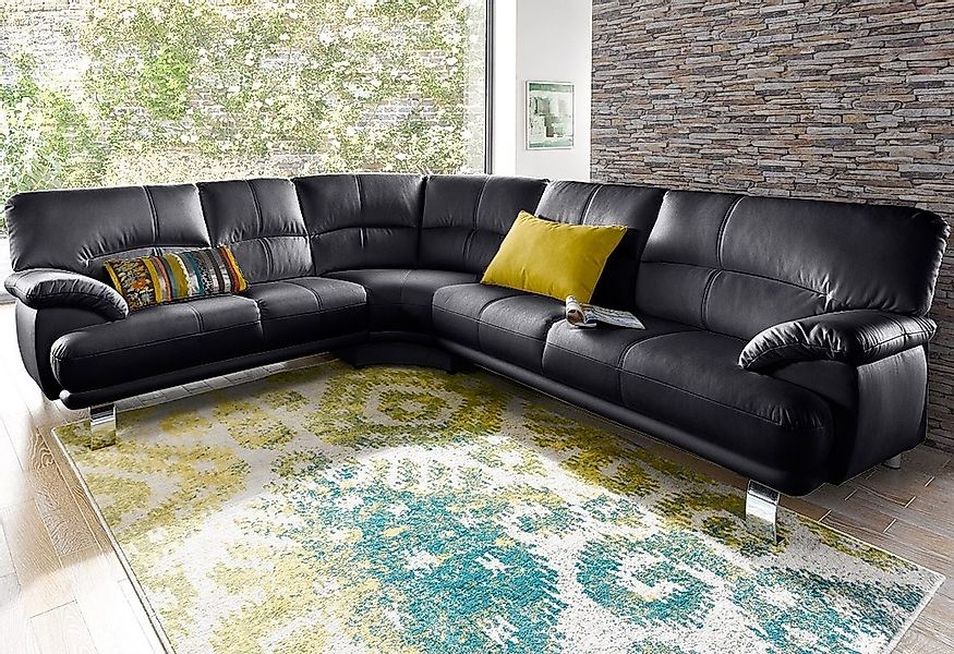 TRENDMANUFAKTUR Ecksofa "Cecilia in italienischem Design, modern und komfor günstig online kaufen