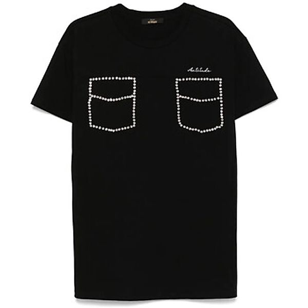 Twin Set  T-Shirt MAXI MAGLIA CON STRASS Art. 251AP2224 günstig online kaufen