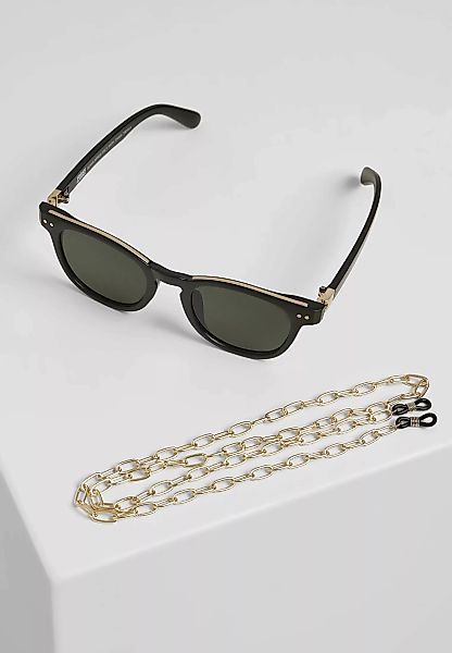 URBAN CLASSICS Sonnenbrille "Unisex Sunglasses Italy with chain" günstig online kaufen