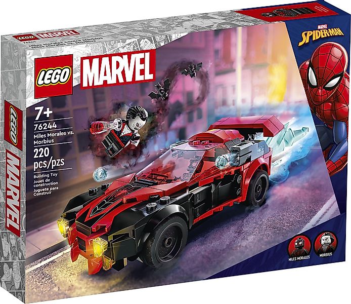 LEGO® LEGO® Super Heroes 76244 Miles Morales vs. Morbius Konstruktionsspiel günstig online kaufen