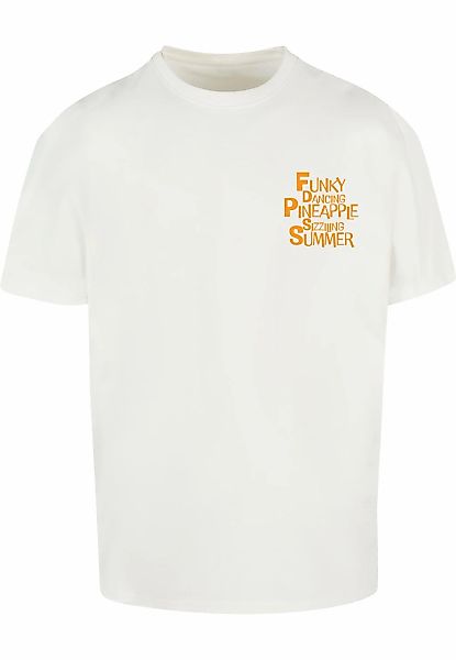 Merchcode T-Shirt "Merchcode Funky Pineapple Oversized T-shirt" 1 Stk. tlg. günstig online kaufen