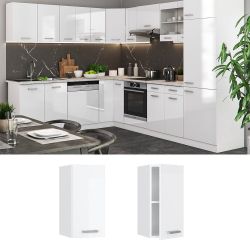 Vicco Hängeschrank R-Line, Weiß Hochglanz/Weiß, 30 günstig online kaufen