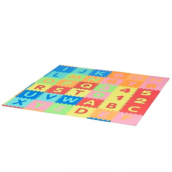 HOMCOM 60-teilige Kinder Puzzlematte Spielmatte Kinderspielteppich Spieltep günstig online kaufen