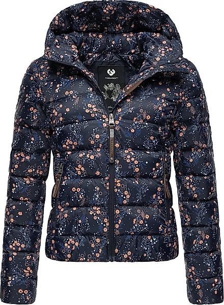 Ragwear Steppjacke Tiasa Geblümte Winterjacke mit Kapuze günstig online kaufen