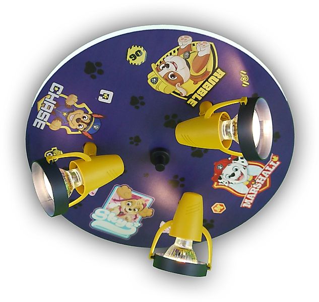 niermann Deckenleuchte Paw Patrol, ohne Leuchtmittel, günstig online kaufen