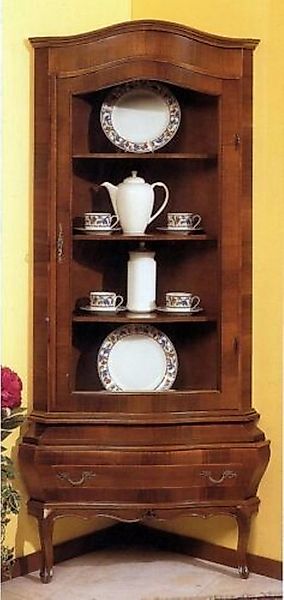 JVmoebel Eckvitrine Eckvitrine Möbel Glasvitrine Deko Möbelstück Made in Eu günstig online kaufen