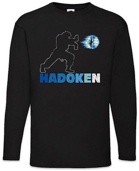 Urban Backwoods Langarmshirt Hadoken II Langarm T-Shirt Gamer Street Champi günstig online kaufen