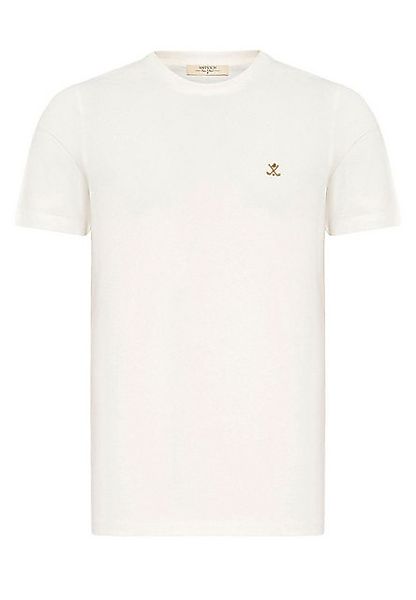 Antioch  T-Shirts & Poloshirts Henri Crewneck Regular Fit Basic T-Shirt günstig online kaufen