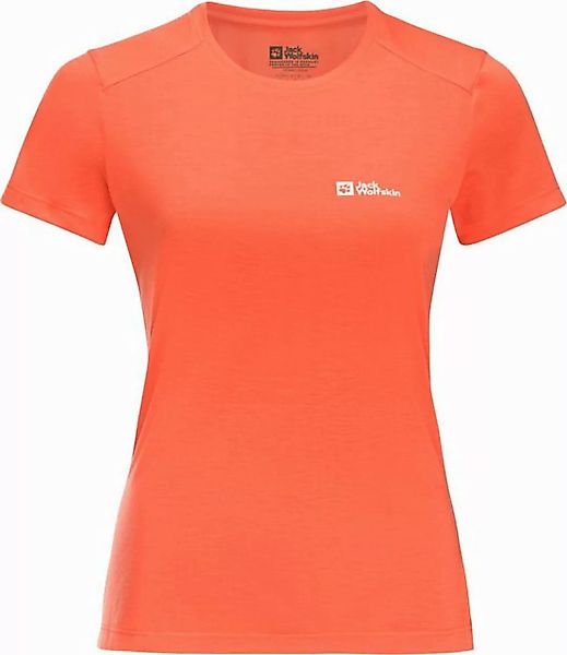 Jack Wolfskin T-Shirt VONNAN S/S T W DIGITAL ORANGE günstig online kaufen