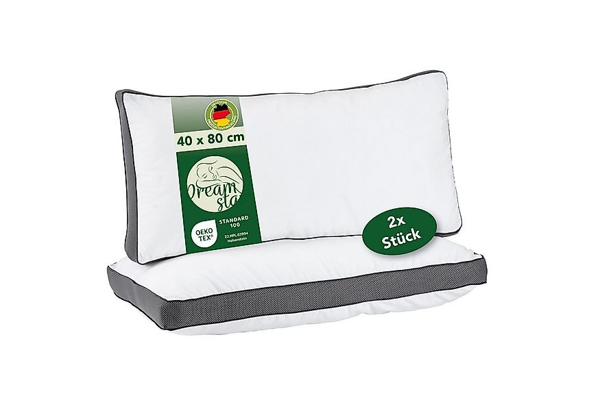 Dreamstar Kopfkissen Wohlfühlkissen, einzeln oder als 2er-Set, stützend und günstig online kaufen