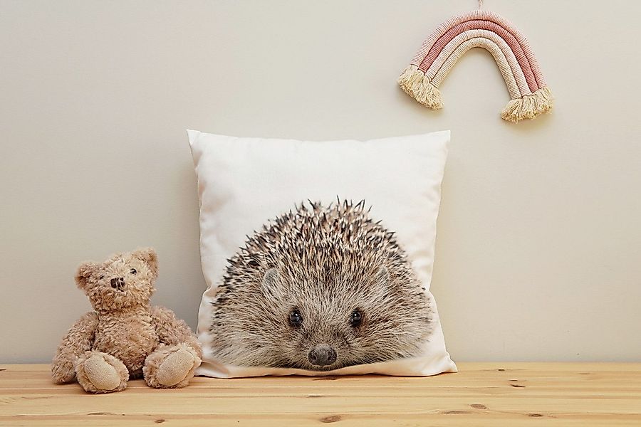 queence Dekokissen Igel, Kissenhülle mit HD günstig online kaufen