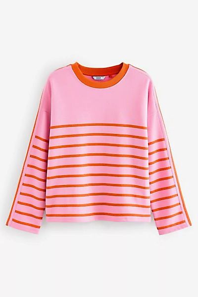 Next Sweatshirt Elegantes Sweatshirt mit Streifen (1-tlg) günstig online kaufen