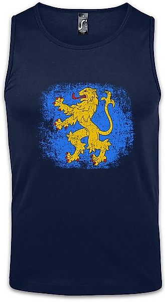 Urban Backwoods Tanktop Sheldon Appartment Flag Lion Ärmelloses T-Shirt Big günstig online kaufen