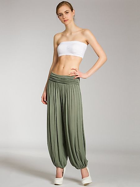 Caspar Stoffhose KHS035 leichte Damen Sommer günstig online kaufen
