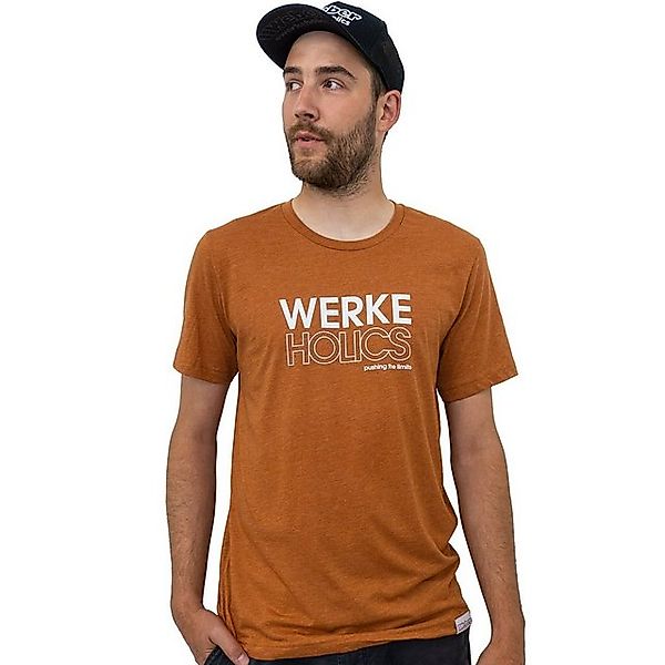 Weber GmbH T-Shirt Weber #Werkeholics Clay T-Shirt orange (1-tlg) günstig online kaufen