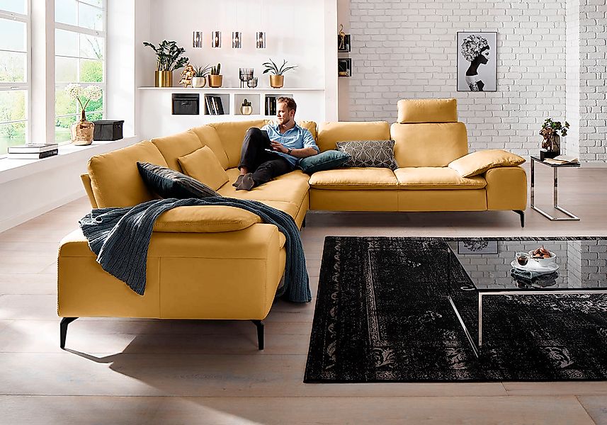 W.SCHILLIG Ecksofa »valentinoo, Designsofa, elegant und bequem, L-Form«, (S günstig online kaufen